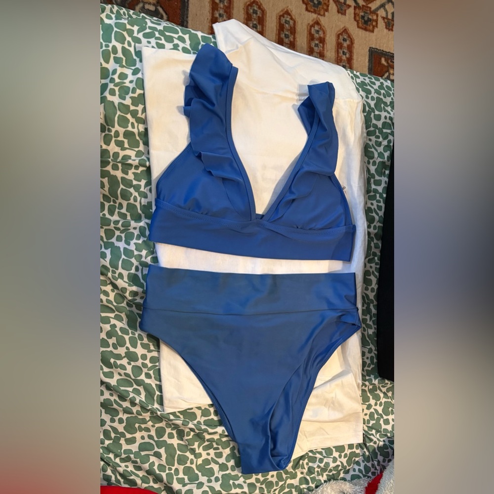 Aerie high waisted swim suit